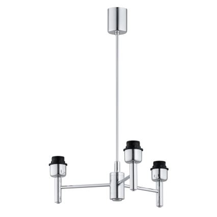 BRILAGI - Pendelleuchte MONTE mit Stange 3xE27/60W/230V beige/Glanzchrom