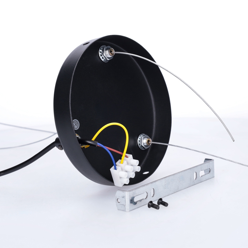 BRILAGI - Pendelleuchte SELE mit Kabel, 6x GU10/30W/230V, schwarz