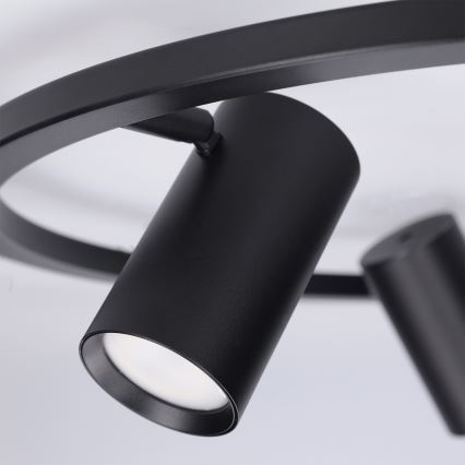 BRILAGI - Pendelleuchte SELE mit Kabel, 6xGU10/30W/230V, schwarz