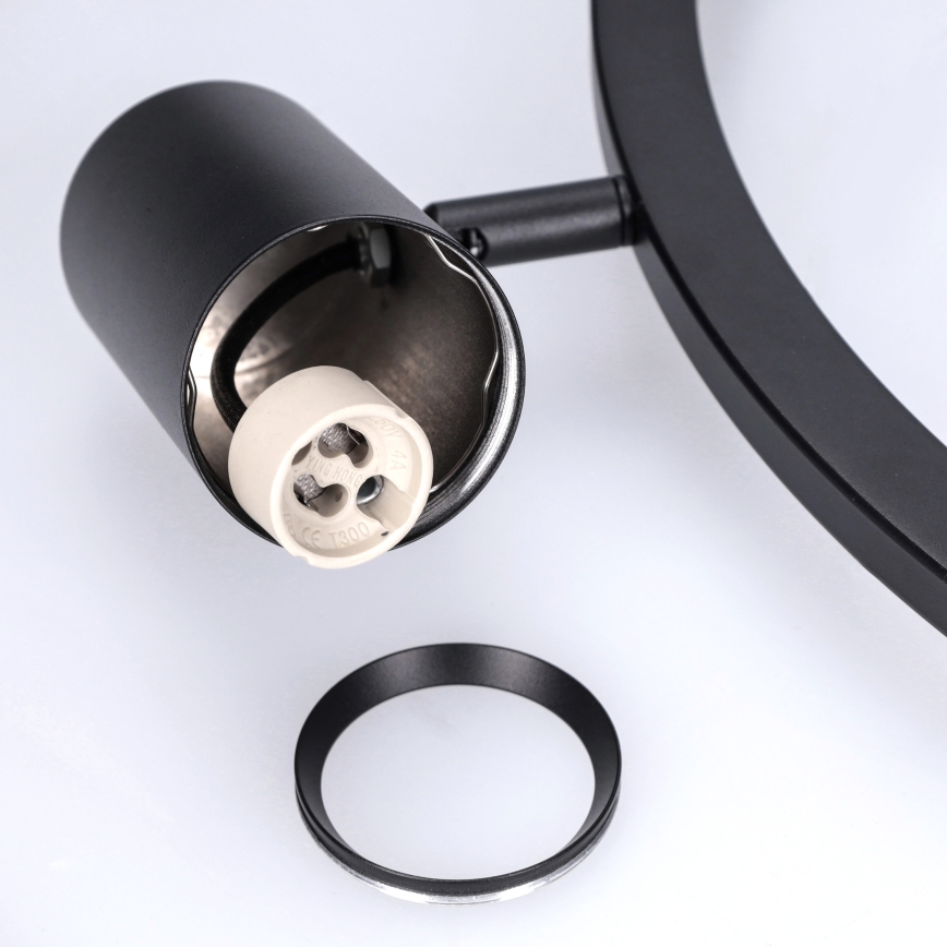 BRILAGI - Pendelleuchte SELE mit Kabel, 6xGU10/30W/230V, schwarz