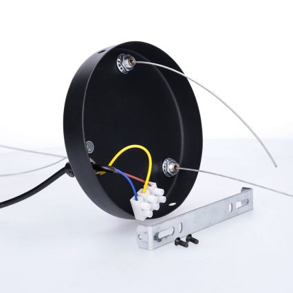 BRILAGI - Pendelleuchte SELE mit Kabel, 6xGU10/30W/230V, schwarz