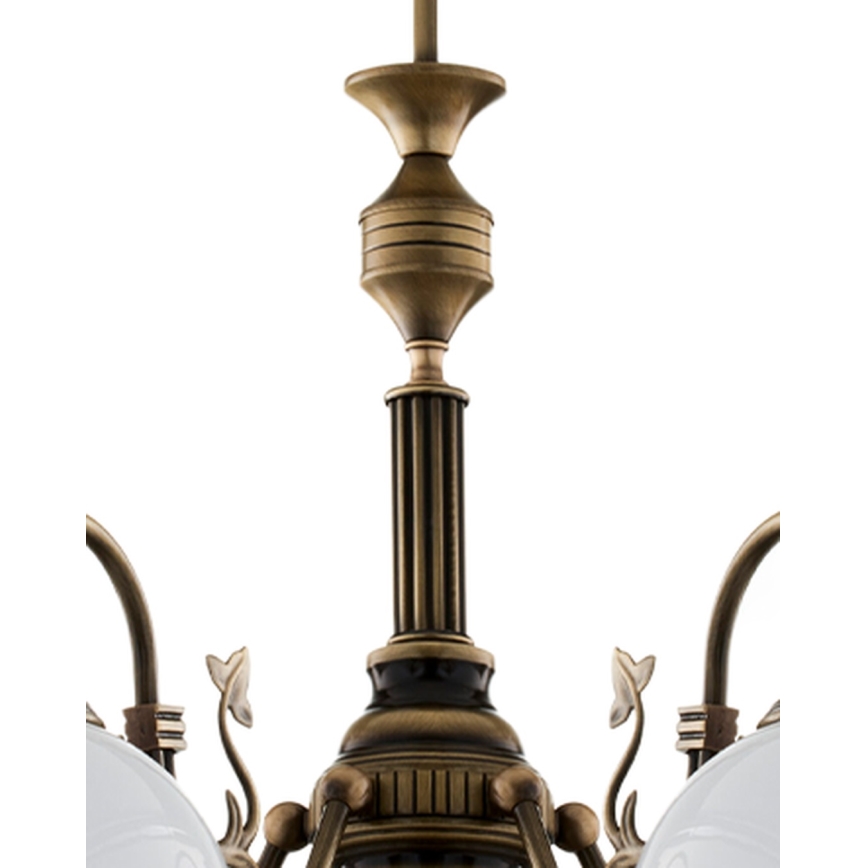BRILAGI - Pendelleuchte TAURUS 5xE27/15W/230V Ø 70 cm Bronze