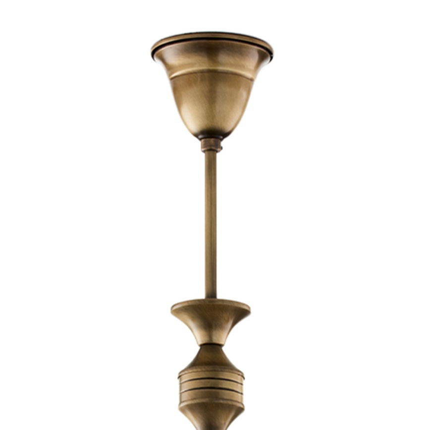 BRILAGI - Pendelleuchte TAURUS 5xE27/15W/230V Ø 70 cm Bronze