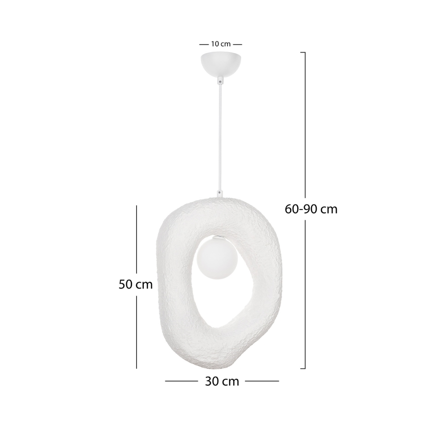 Brilagi - Pendelleuchte WABI SABI 1xG9/8W/230V weiß