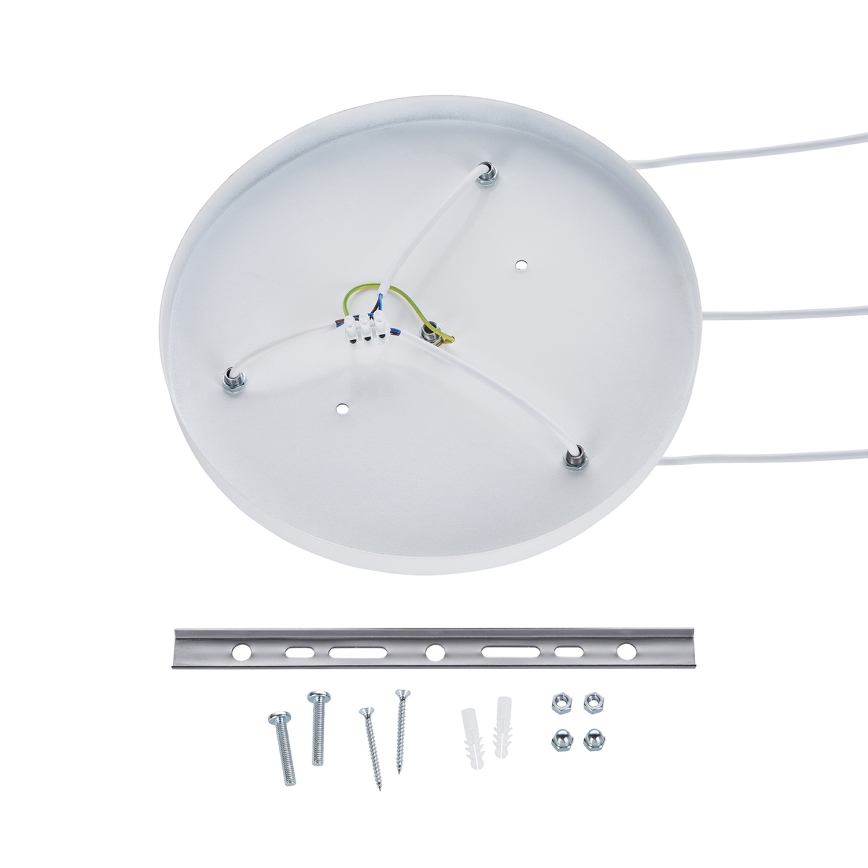 Brilagi - Pendelleuchte WABI SABI, 3x E27/40W/230V, Ø 76 cm, weiß