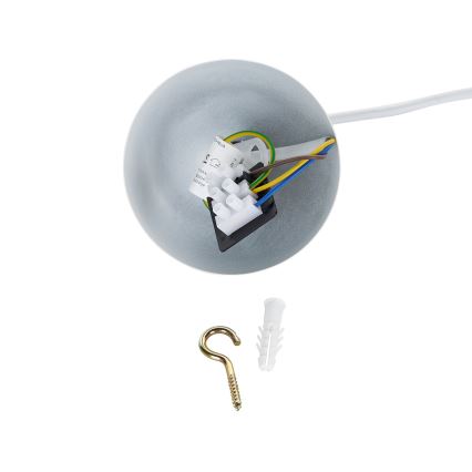 Brilagi - Pendelleuchte WABI SABI an Kabel 1xE27/40W/230V Ø 32 cm weiß