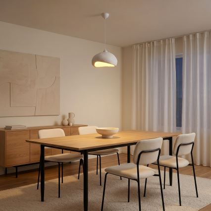 Brilagi - Pendelleuchte WABI SABI an Kabel 1xE27/40W/230V Ø 32 cm weiß