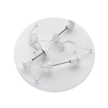 Brilagi - Pendelleuchte WABI SABI an Kabel, 3xE27/40W/230V, Ø 82 cm, weiß