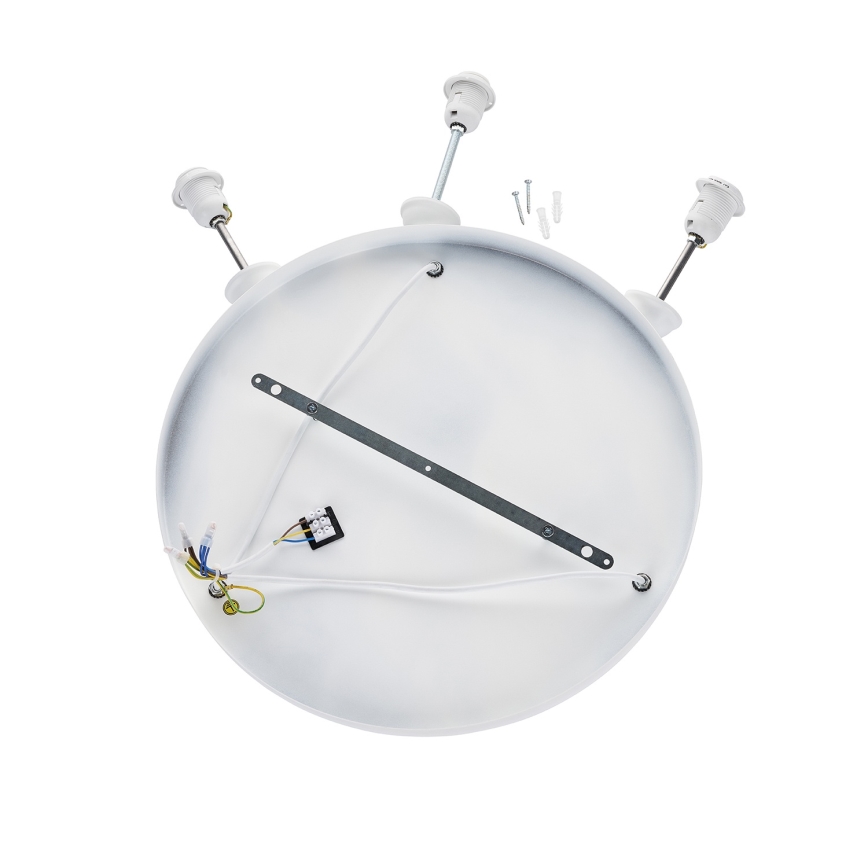 Brilagi - Pendelleuchte WABI SABI an Kabel, 3xE27/40W/230V, Ø 82 cm, weiß