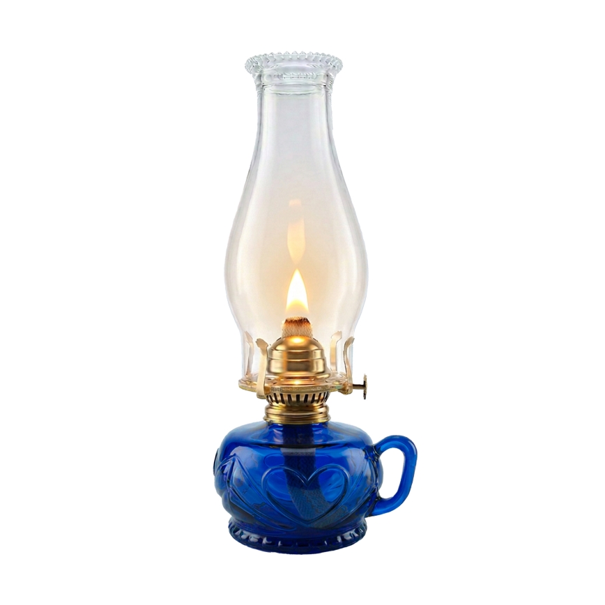 Brilagi - Petroleumlampe MERLIN blau
