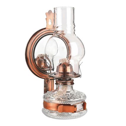 Brilagi - Petroleumlampe MERLIN Bronze/Patina