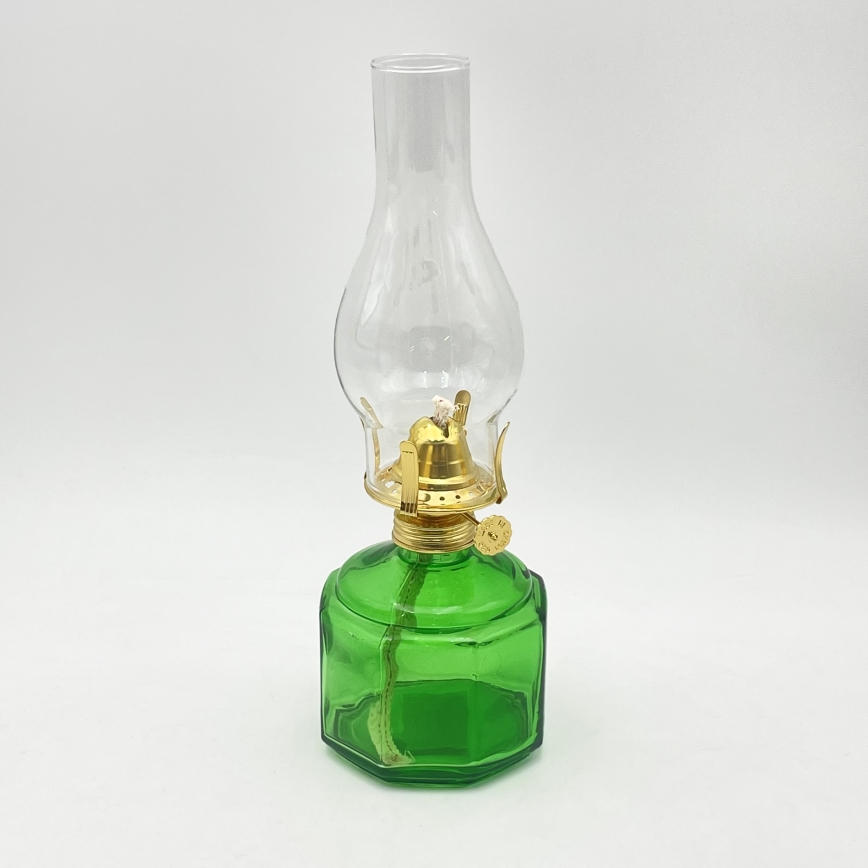 Brilagi - Petroleumlampe MERLIN grün