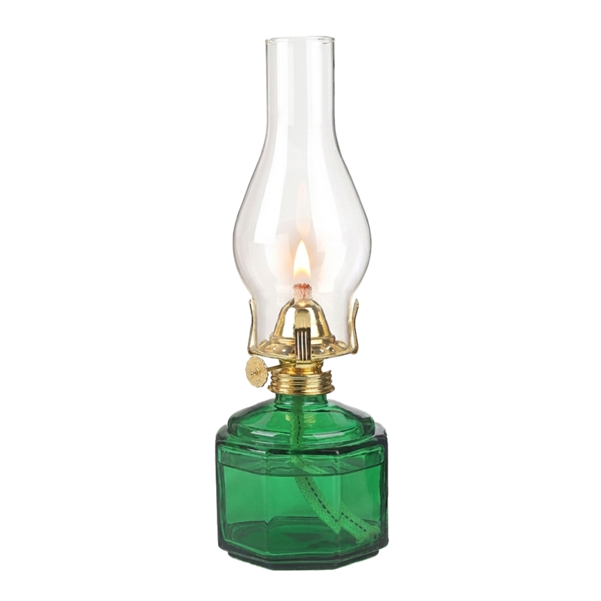 Brilagi - Petroleumlampe MERLIN grün