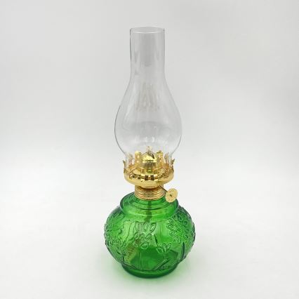 Brilagi - Petroleumlampe MERLIN grün