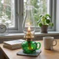Brilagi - Petroleumlampe MERLIN, grün