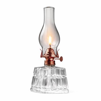 Brilagi - Petroleumlampe MERLIN klar/bronze/Patina