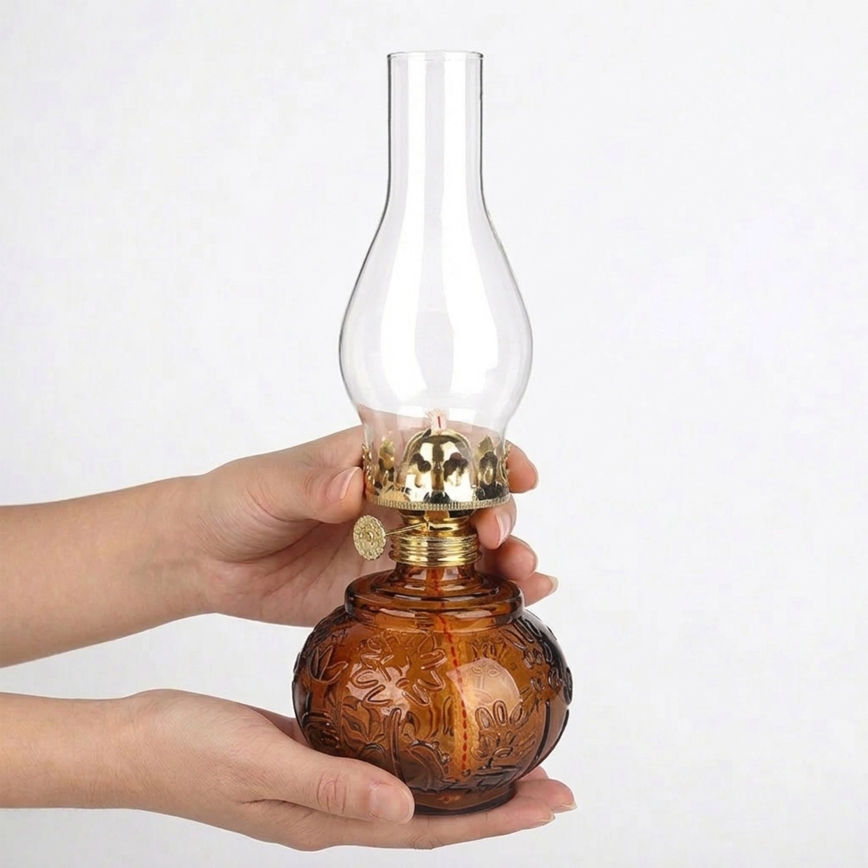 Brilagi - Petroleumlampe MERLIN, Orange