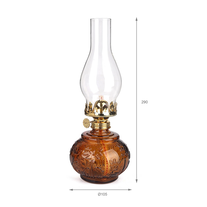 Brilagi - Petroleumlampe MERLIN, Orange