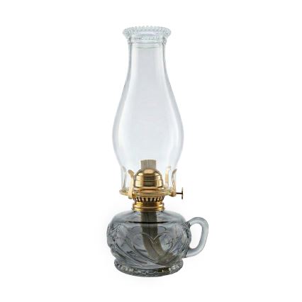 Brilagi - Petroleumlampe MERLIN rauchgrau/grau