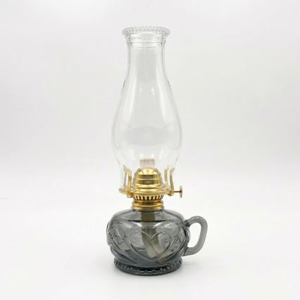 Brilagi - Petroleumlampe MERLIN rauchgrau/grau