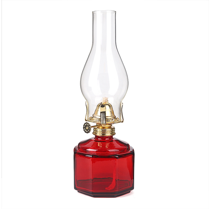 Brilagi - Petroleumlampe MERLIN rot
