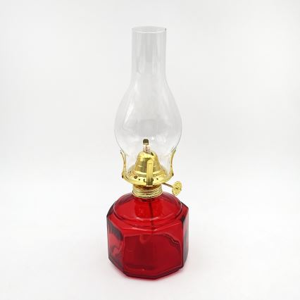 Brilagi - Petroleumlampe MERLIN rot