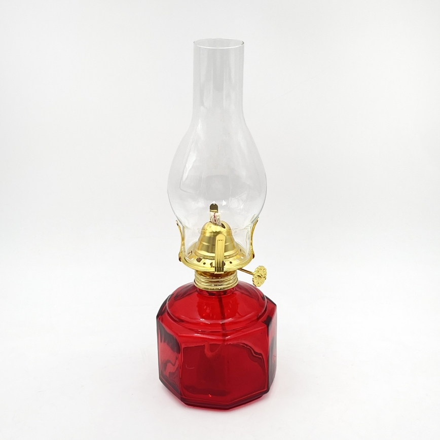 Brilagi - Petroleumlampe MERLIN rot
