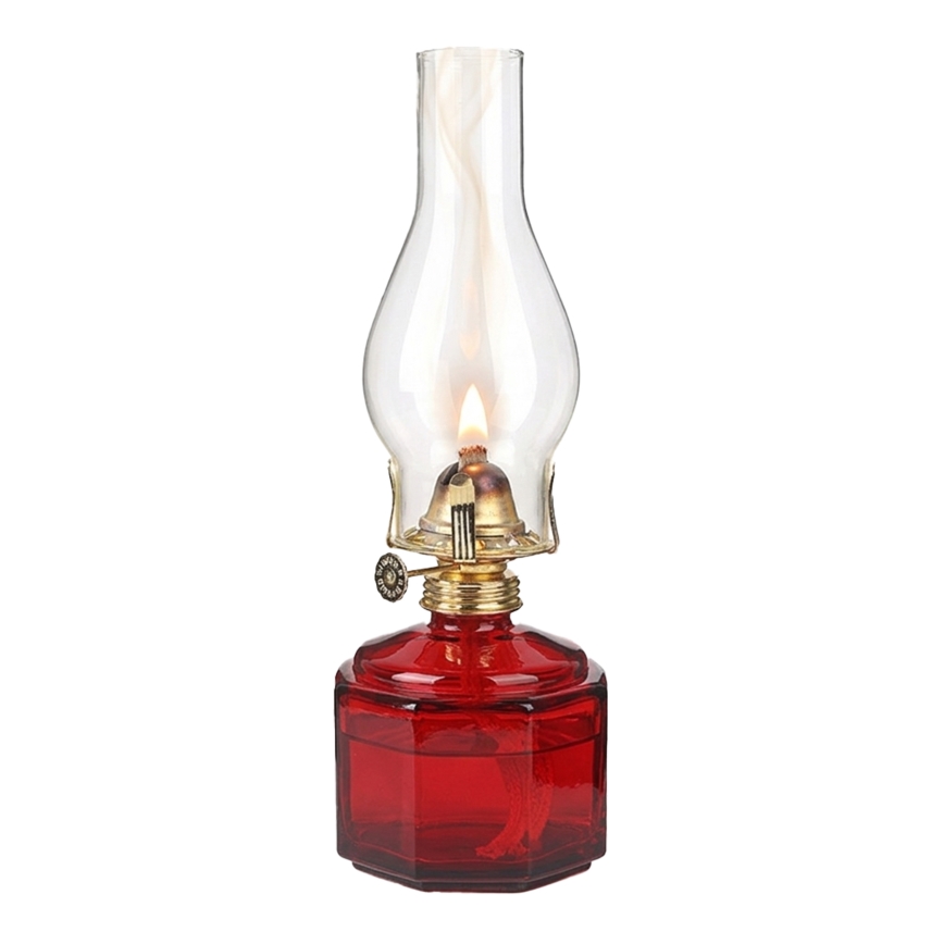 Brilagi - Petroleumlampe MERLIN rot