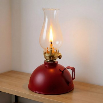 Brilagi - Petroleumlampe MERLIN rot