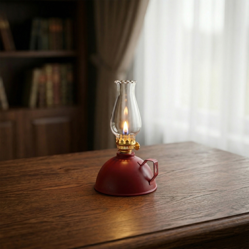 Brilagi - Petroleumlampe MERLIN rot