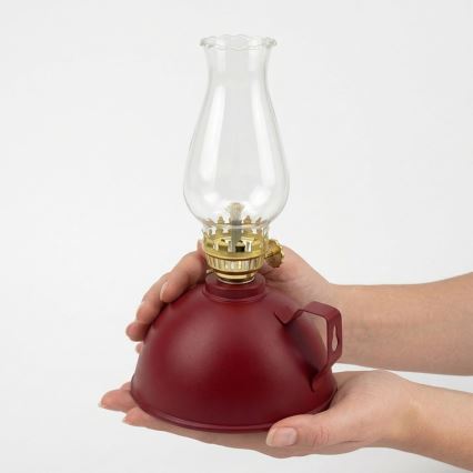 Brilagi - Petroleumlampe MERLIN rot