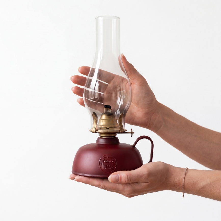 Brilagi - Petroleumlampe MERLIN rot