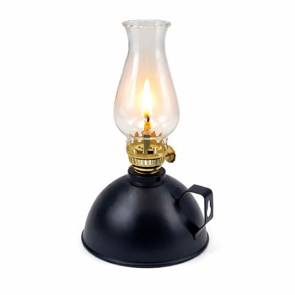 Brilagi - Petroleumlampe MERLIN schwarz
