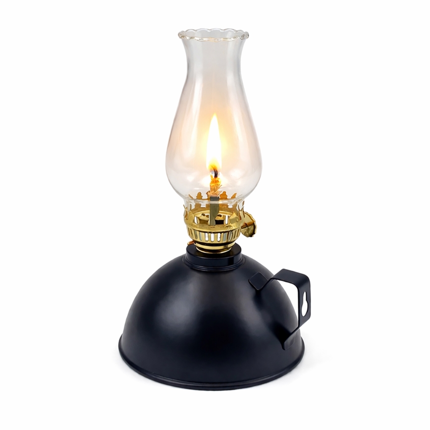 Brilagi - Petroleumlampe MERLIN schwarz