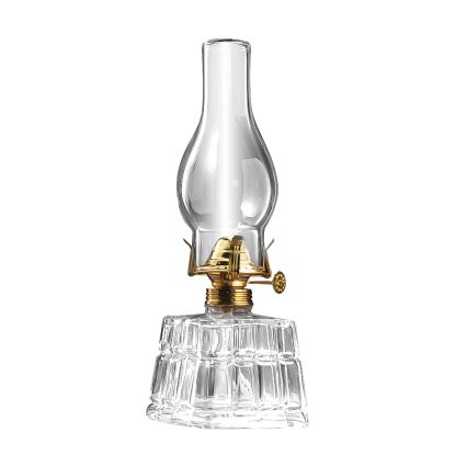 Brilagi - Petroleumlampe MERLIN transparent/goldfarben