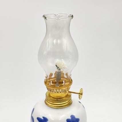 Brilagi - Petroleumlampe MERLIN weiß/blau