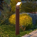 Brilagi - RIANO LED-Außenleuchte mit Sensor LED/8W/230V, braun, IP65, 80 cm