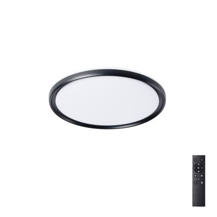Brilagi - LED dimmbare Deckenleuchte RIVO LED/72W/230V 3000-6000K schwarz Ø 50 cm + Fernbedienung