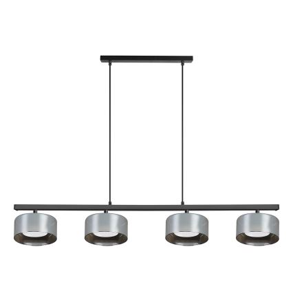 Brilagi - Seilabhängige Pendelleuchte AURA LUX 4xGX53/30W/230V schwarz/rauchfarben
