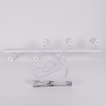 Brilagi - SELE Pendelleuchte mit Kabelaufhängung 6xGU10/30W/230V weiß