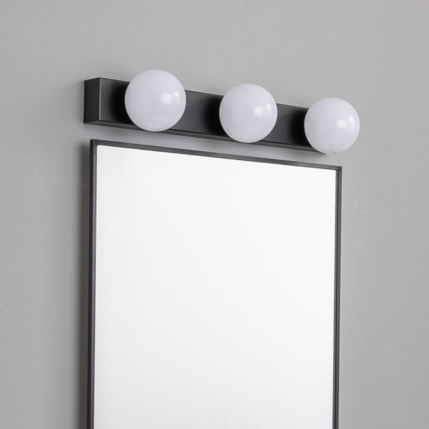 BRILAGI - SET 2x LED Badezimmer-Wandleuchte HOLLYWOOD 3xLED/3W/230V 39 cm IP44 schwarz