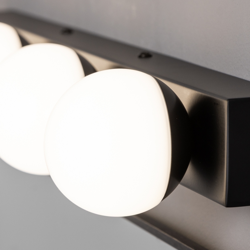 BRILAGI - SET 2x LED Badezimmer-Wandleuchte HOLLYWOOD 3xLED/3W/230V 39 cm IP44 schwarz