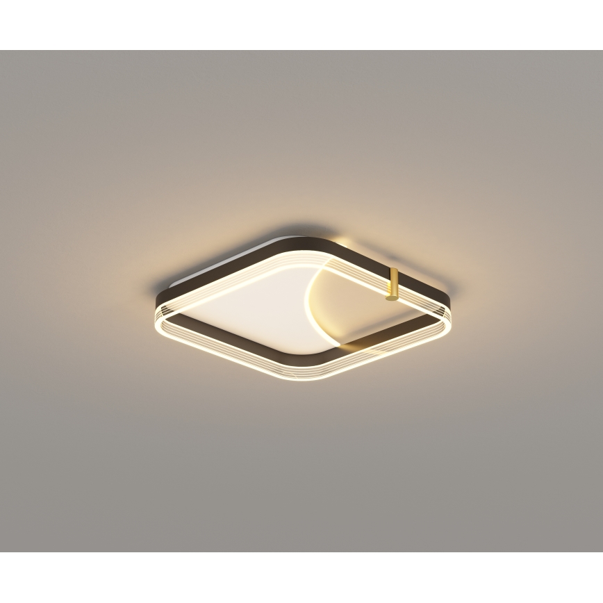 Brilagi - LED-dimmbare Deckenleuchte SIRELI LED/56W/230V 3000-6000K 40x40 cm + Fernbedienung