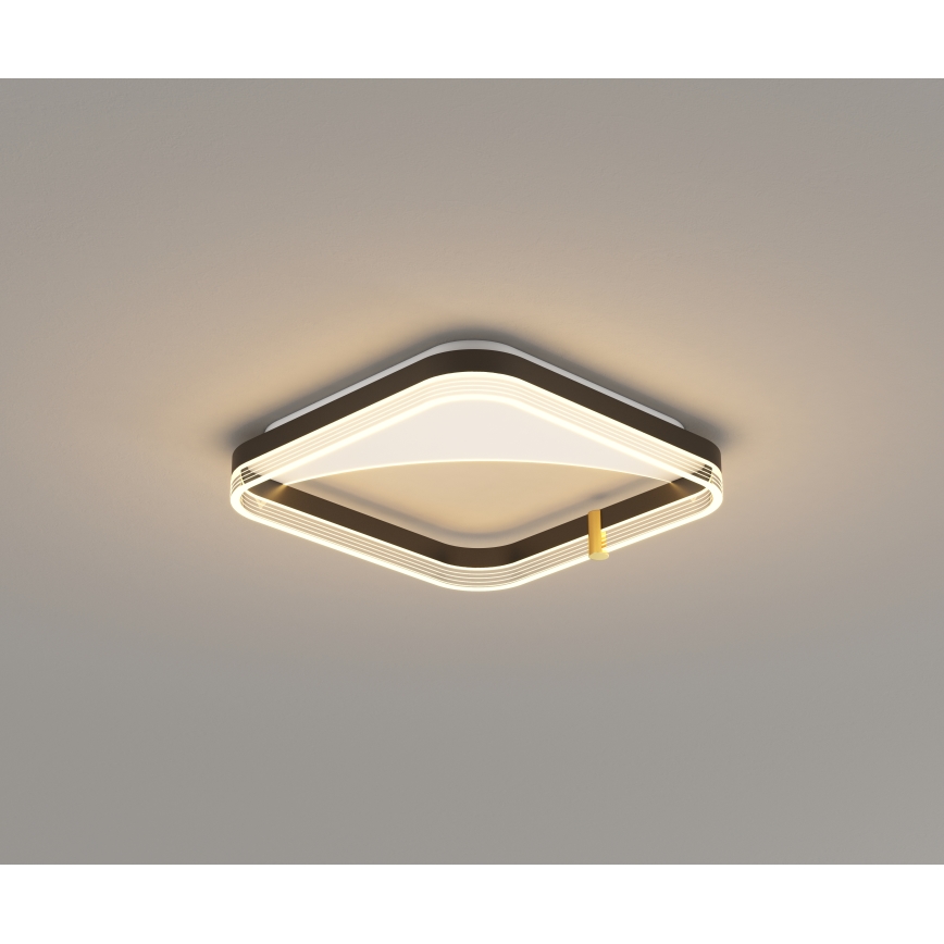 Brilagi - LED-dimmbare Deckenleuchte SIRELI LED/56W/230V 3000-6000K 40x40 cm + Fernbedienung