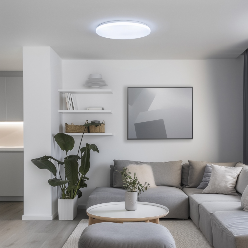 Brilagi - SMART dimmbare LED-Deckenleuchte LED/36W/230V Ø 48 cm 3000-6000K Wi-Fi Tuya Beacon + Fernbedienung