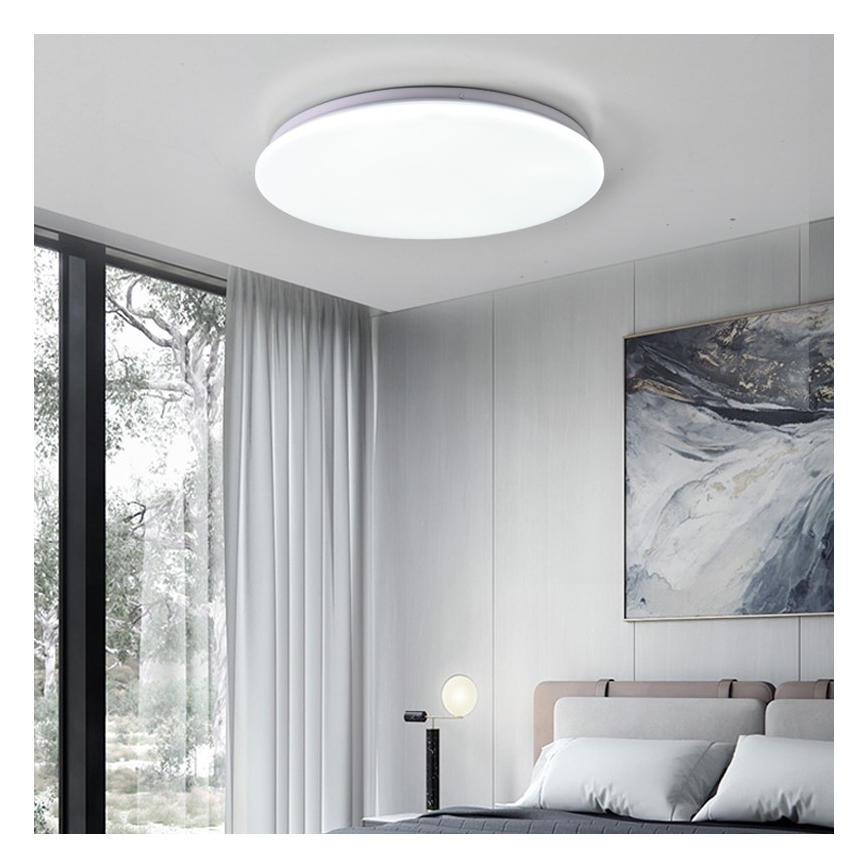 Brilagi - Dimmbare SMART-LED-Deckenleuchte 24W/230V Ø 38 cm 2700-6500K Wi-Fi Tuya + Fernbedienung