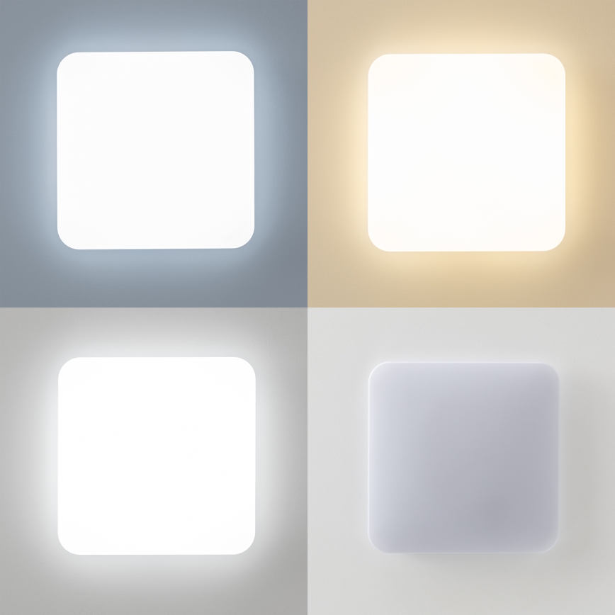 Brilagi - dimmbare SMART-LED-Deckenleuchte 24W/230V 43x43 cm 3000-6000K Wi-Fi Tuya Beacon + Fernbedienung