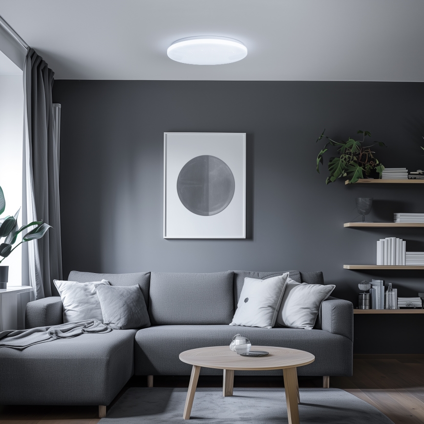 Brilagi - Dimmbare Deckenleuchte SMART STARS LED/36W/230V Ø 48 cm 3000-6000K Wi-Fi Tuya Beacon + Fernbedienung