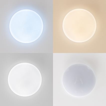 Brilagi - Dimmbare Deckenleuchte SMART STARS LED/36W/230V Ø 48 cm 3000-6000K Wi-Fi Tuya Beacon + Fernbedienung