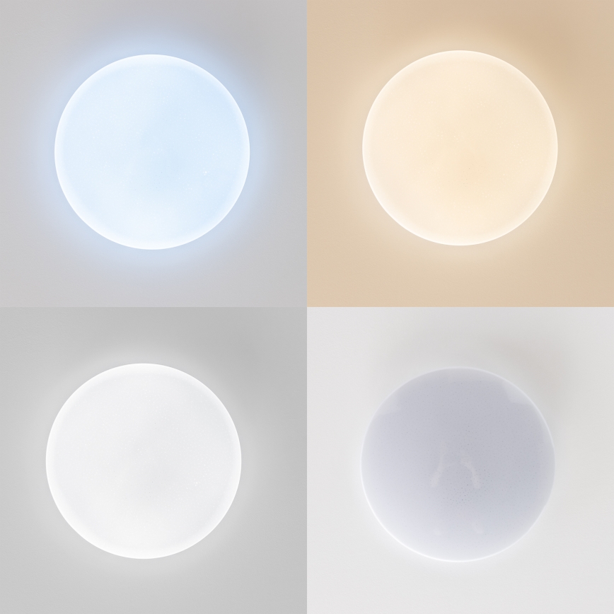 Brilagi - Dimmbare Deckenleuchte SMART STARS LED/36W/230V Ø 48 cm 3000-6000K Wi-Fi Tuya Beacon + Fernbedienung